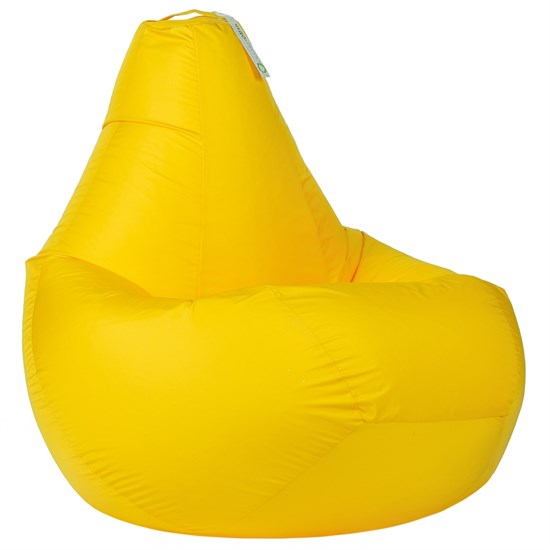  Кресло мешок для улицы из премиального нейлона Таслан желтый в .