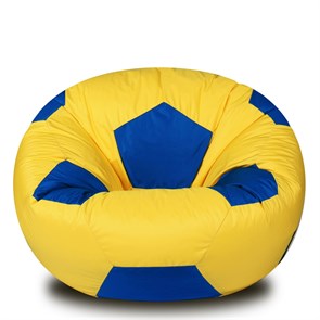 Кресло-мяч из Нейлона желто-синий XXL