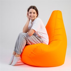 Кресло мешок эконом Оксфорд оранжевый - фото 7162
