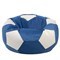 Кресло-мяч из Велюра сине-белый XXL - фото 4741