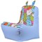 Детское кресло-ушастик Кошки голубой XL - фото 5426
